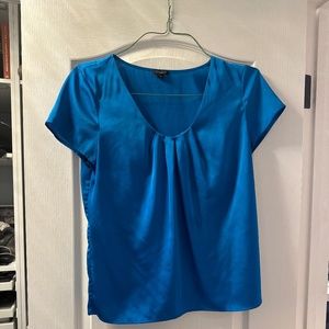 Ann Taylor blue blouse size M